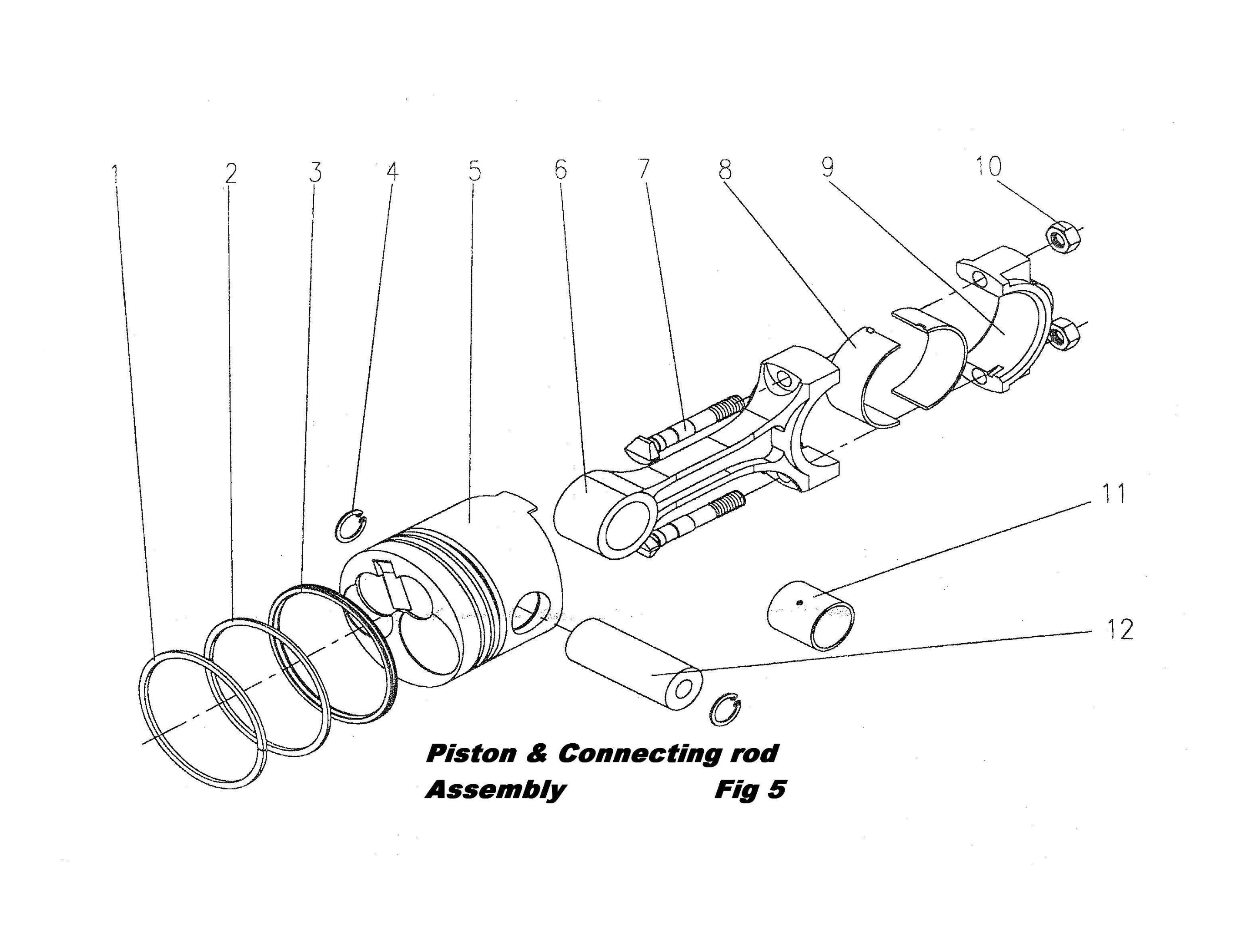 Piston & Connecting rod Assembly