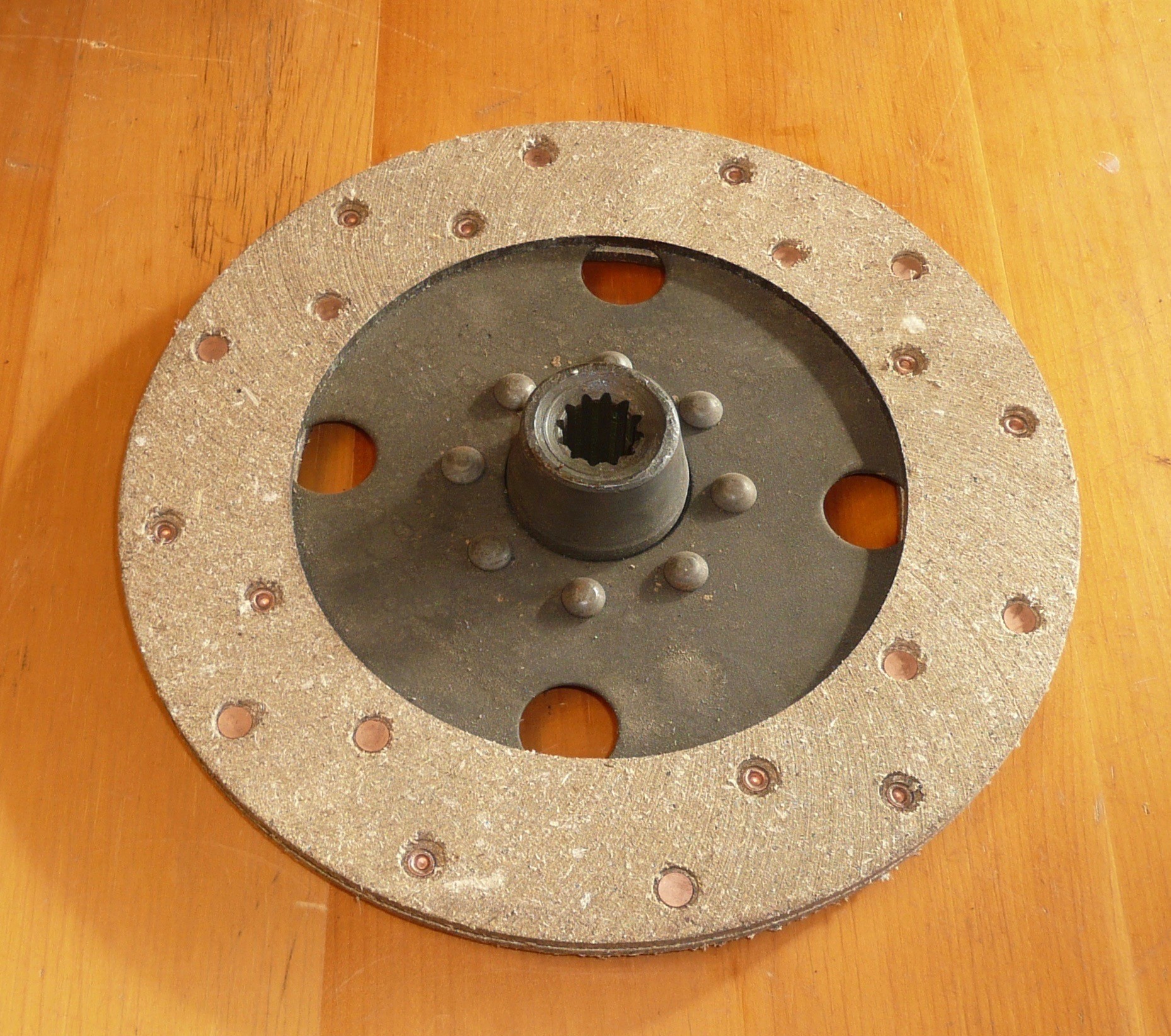 Driven disk for PTO
